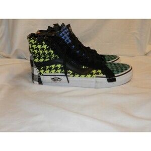 Vans SK8-HI What the Buffalo Houndstooth Plaid